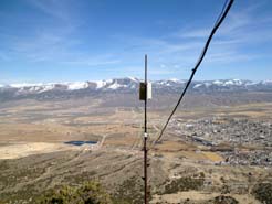 antenna on Squaw
          Peak